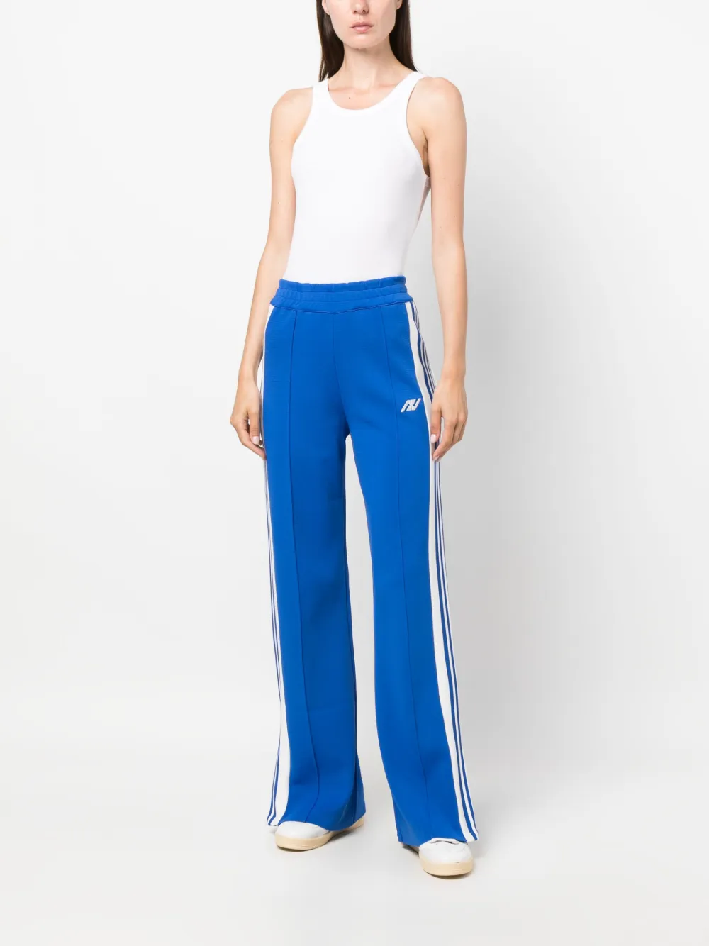 Autry logo-embroidered track trousers - Blauw