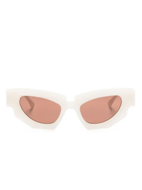 Kuboraum butterfly-frame tinted-lenses sunglasses 