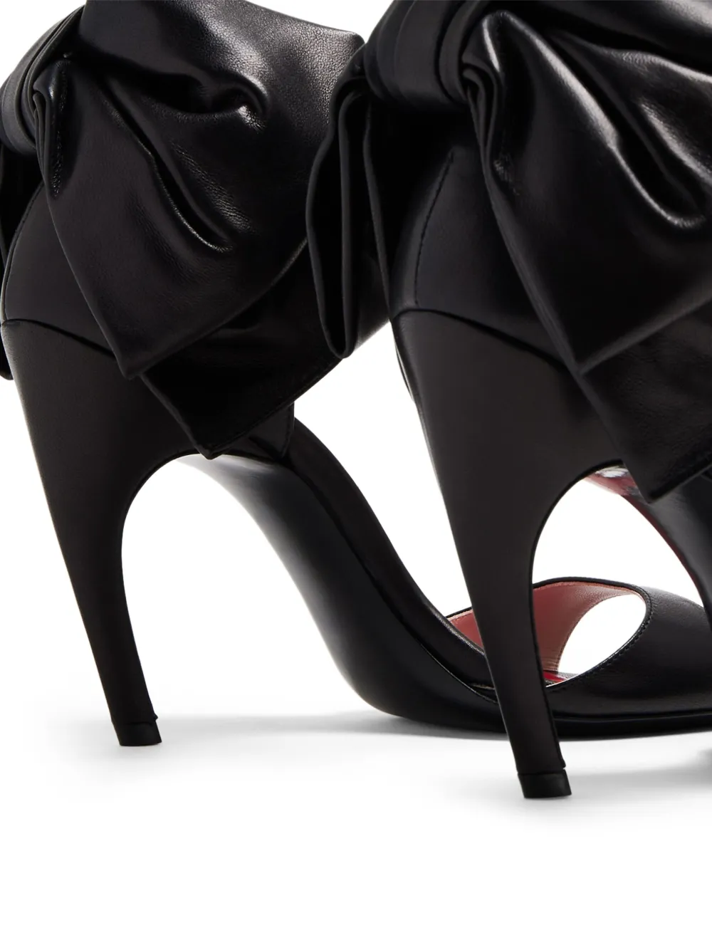 Viv' Choc Back Bow 100mm Open-Toe Sandals
