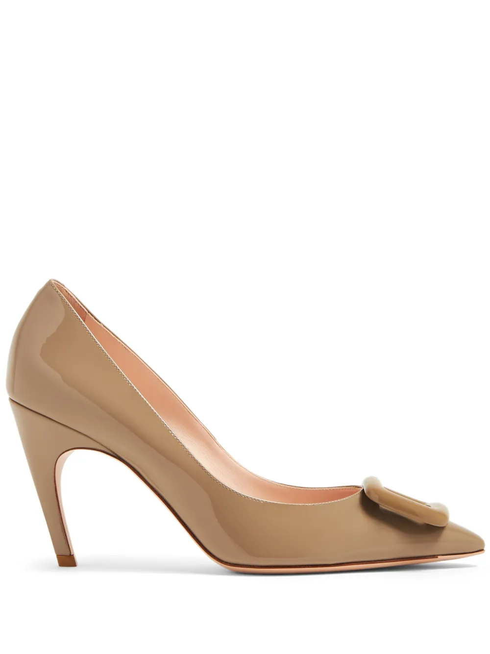 Roger Vivier zapatillas Viv' Choc con tacón de 85mm | neutro | Image 1