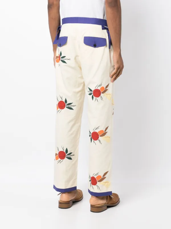 BODE パッチパンツ 最終sale yeah right‼︎ 刺繍パンツ パッチワーク