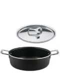 Alessi Low Casserole pot (24cm) - Black