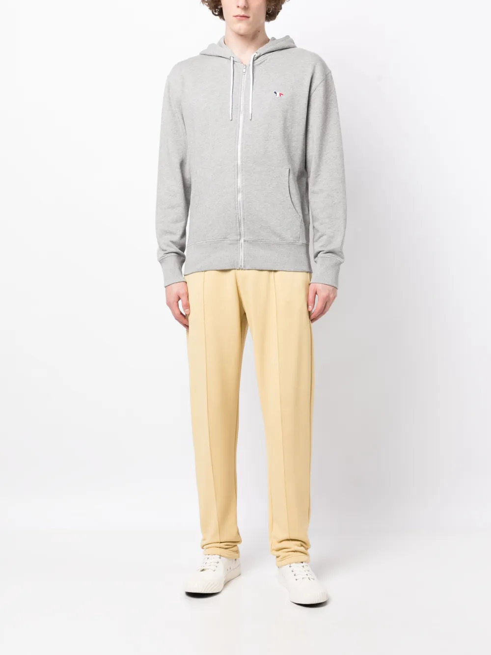 Maison Kitsuné Jack met capuchon - Grijs
