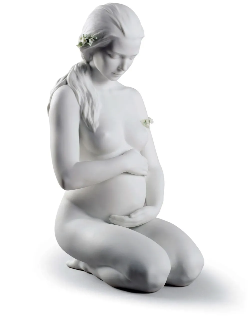 Lladró A New Life Mother フィギュア - ホワイト Lladró A New Life Mother フィギュア - ホワイト