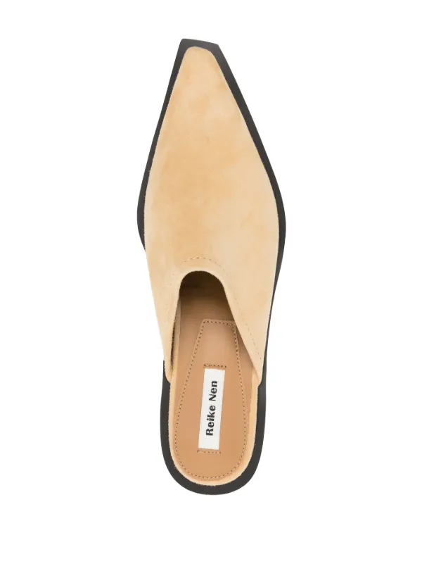 room306 スエード ポインテッドトゥ ミュール フェイクスウェードポインテッドトゥミュール（その他シューズ