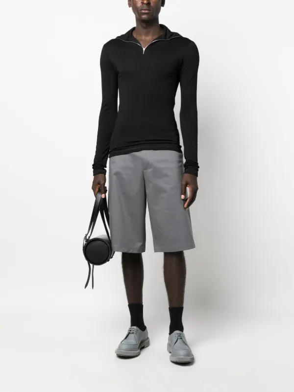 Jil Sander ジップディテール Tシャツ ユニセックス Jil Sander ジップディテール Tシャツ ユニセックス Jil Sander