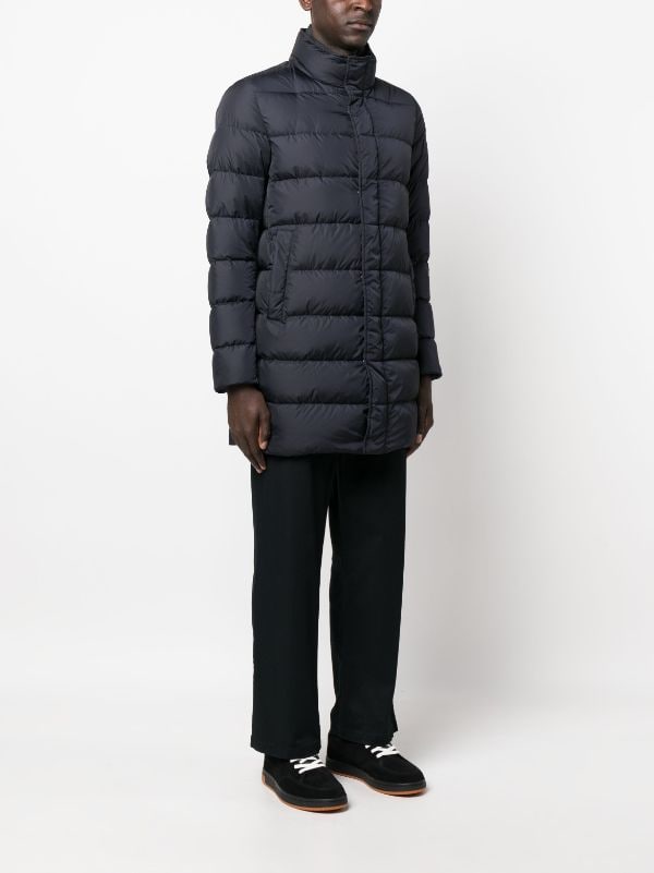 Feather and Down Puffer Jacket