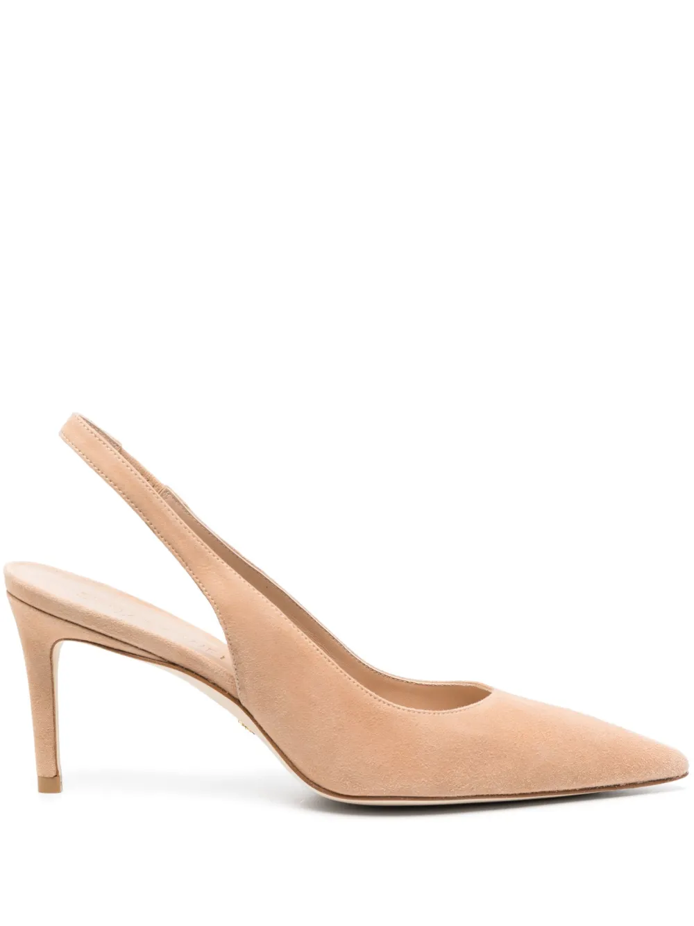 Stuart Weitzman slingback 85mm suede pumps - Neutrals