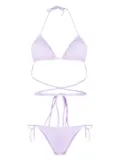 Reina Olga Miami lurex bikini set - Purple