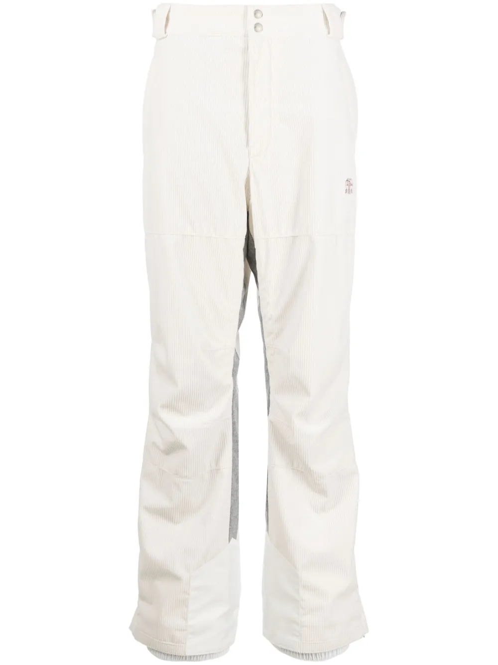 Brunello Cucinelli ストレート コーデュロイパンツ | ホワイト | Image 1