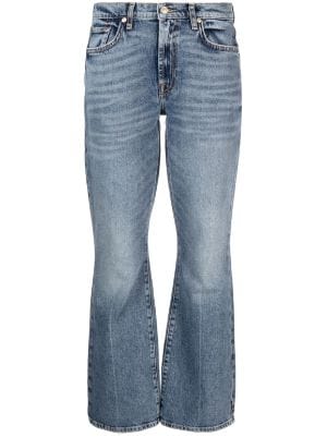 Off-White low-rise Flared Jeans - Farfetch