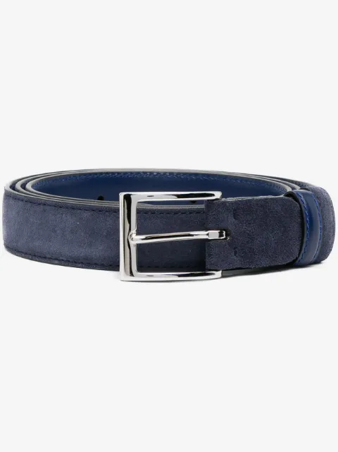 Hogan buckle-fastening suede belt 