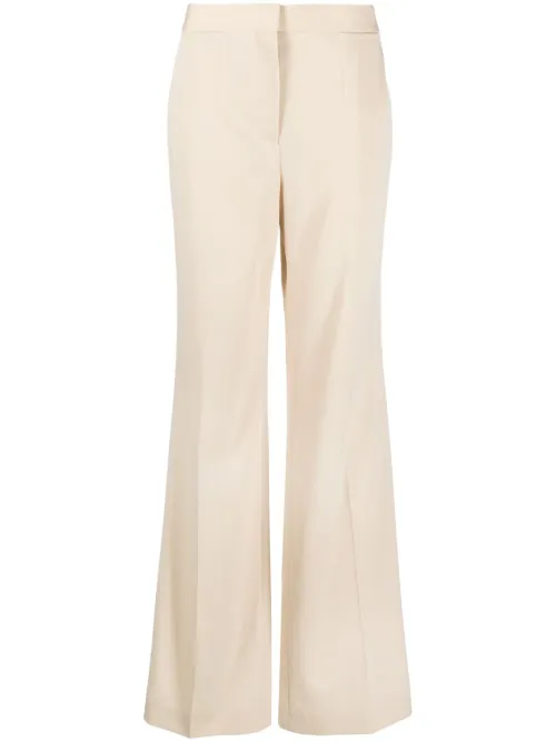 Pantalon de tailleur en laine stretch - Stella McCartney - Modalova