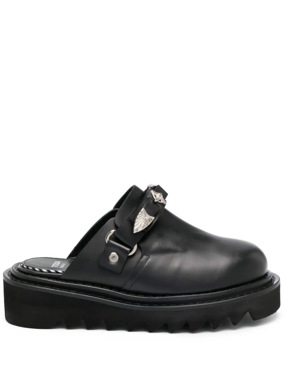 Toga Pulla studembellished Leather Mules Farfetch