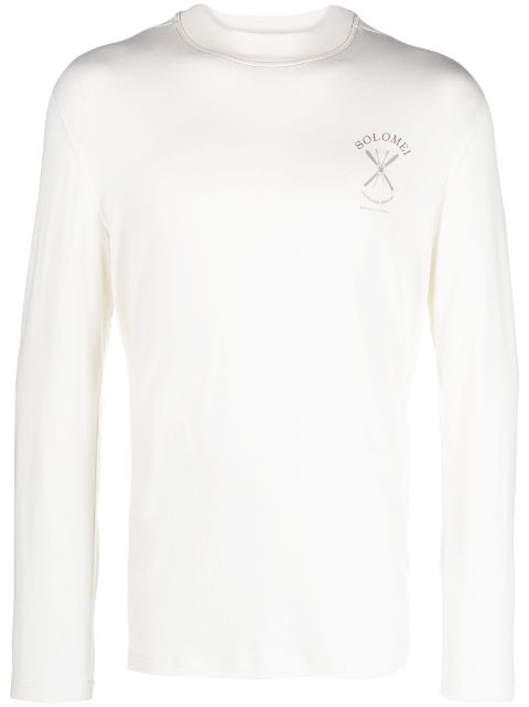 Brunello Cucinelli embroidered T-shirt Men