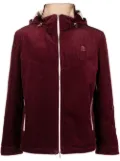 Brunello Cucinelli logo-embroidered corduroy hooded jacket
