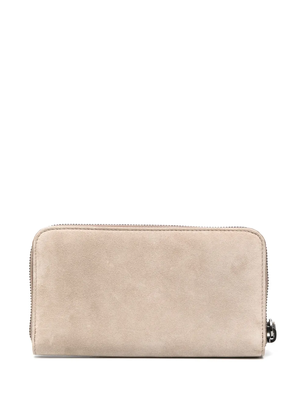 Brunello Cucinelli Portemonnee met logo-reliëf - Bruin