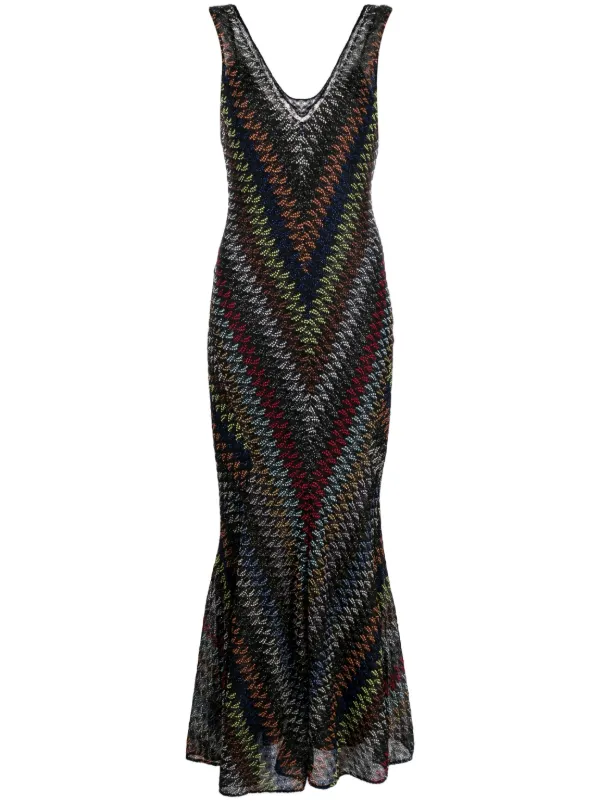 MISSONI★素敵！Tiered printed crochet-knit maxi dress MISSONI Tiered printed crochet-knit maxi dress | THE OUTNET