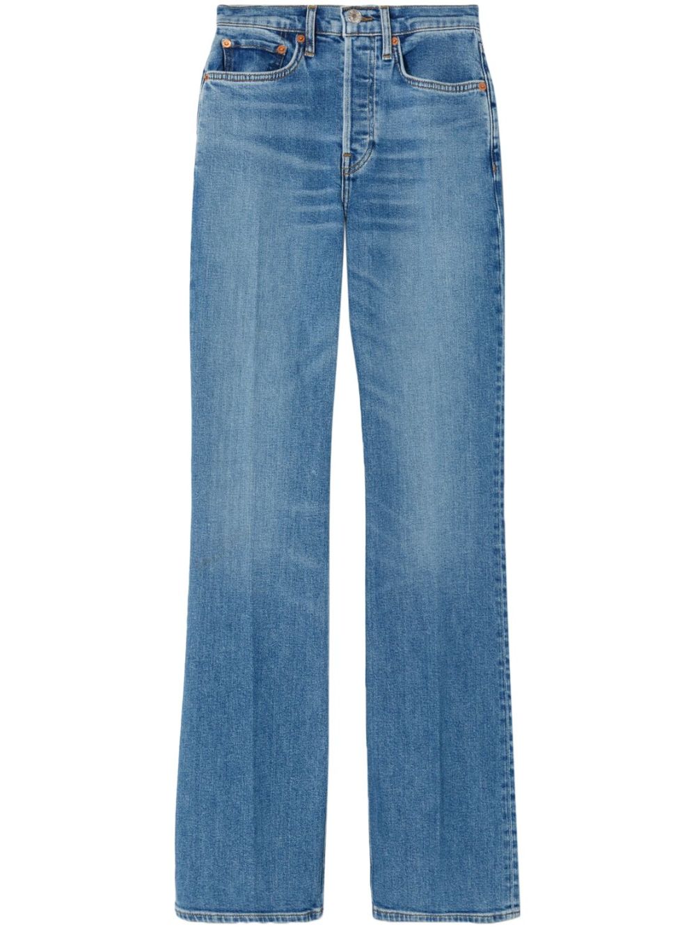 90's high-waisted jeans