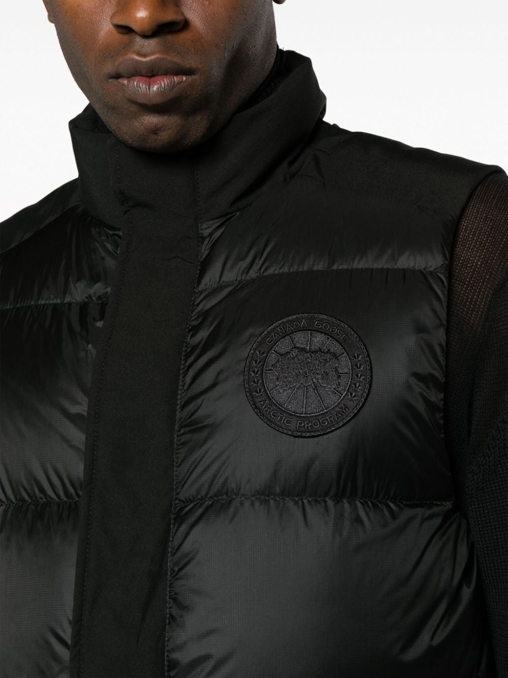 Shop Canada Goose Paradigm Freestyle Padded Gilet In Black