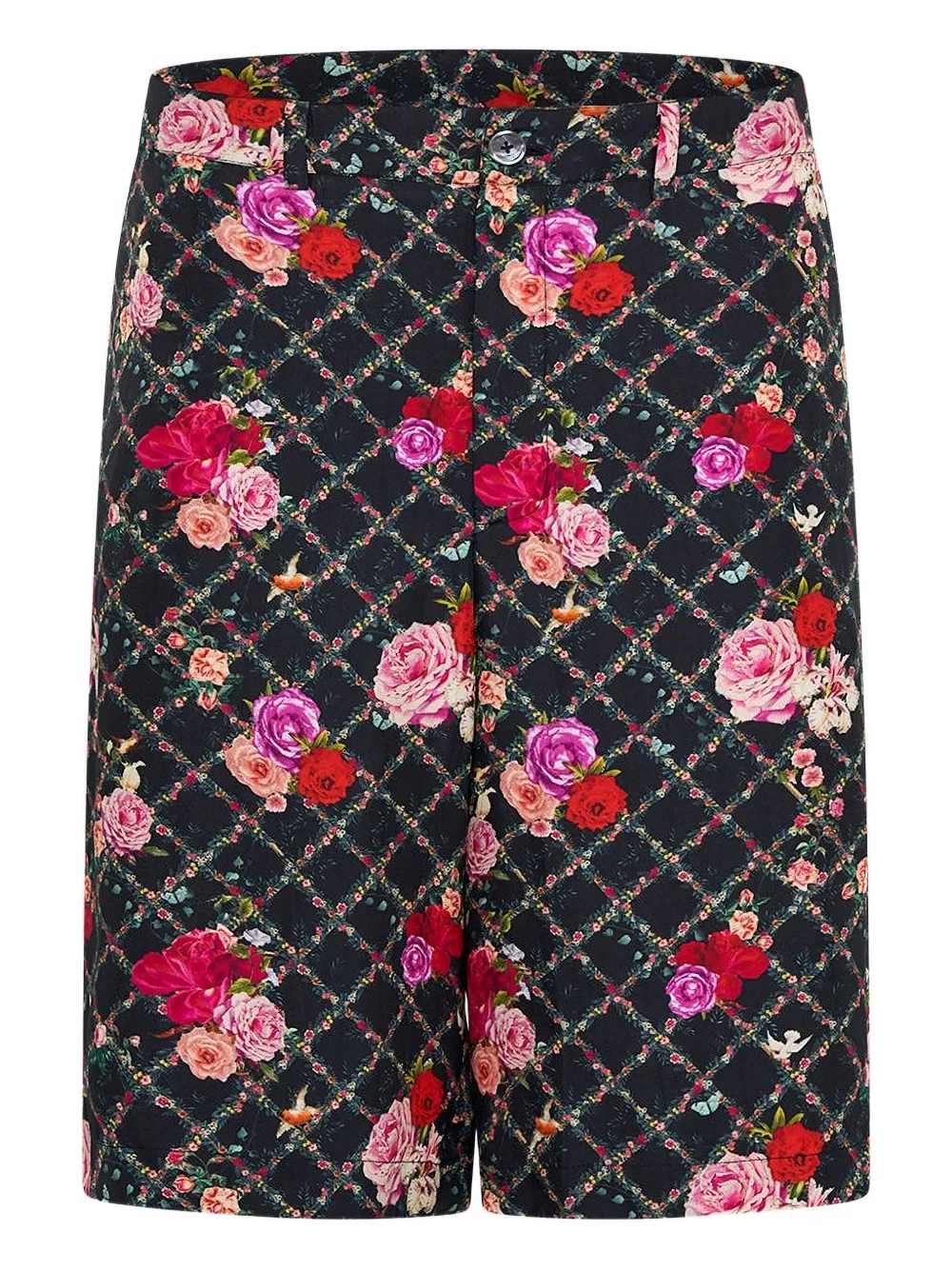 Camilla floral-print shorts | Black | Image 1
