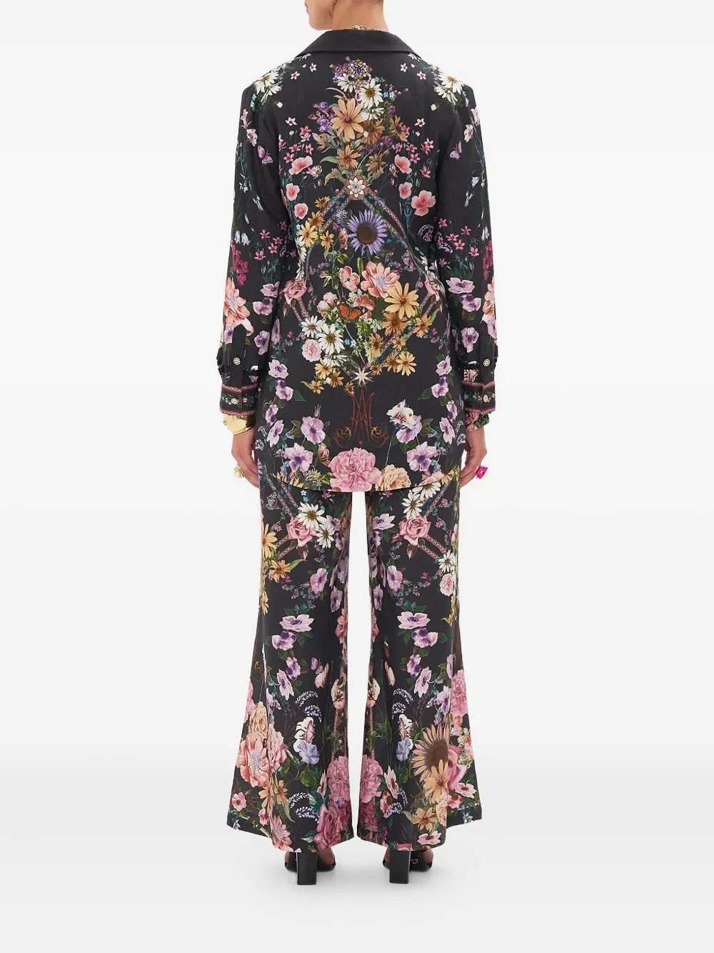 Camilla Letters from a Vineyard blazer Zwart