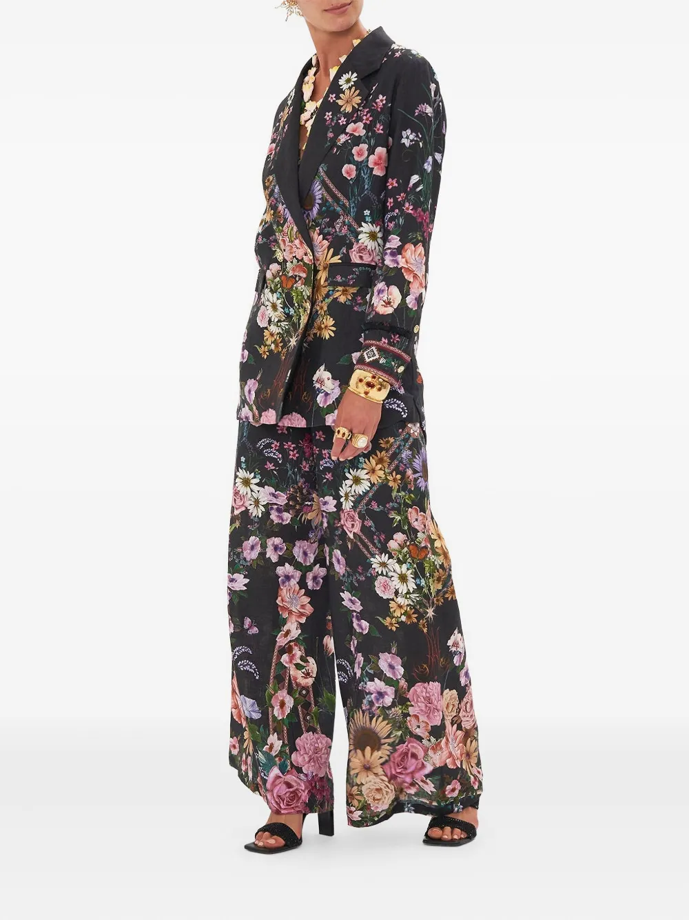 Camilla Letters from a Vineyard blazer Zwart