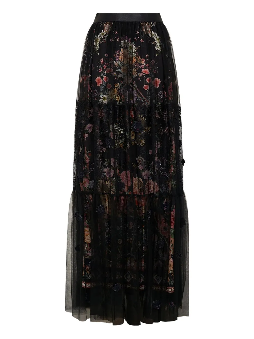 Camilla falda larga Letters from a Vineyard | negro | Image 1