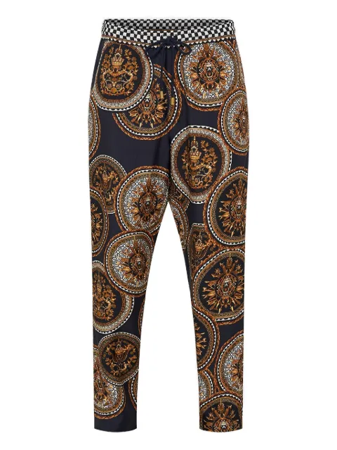Camilla pantalones con estampado Duomo Kaleido