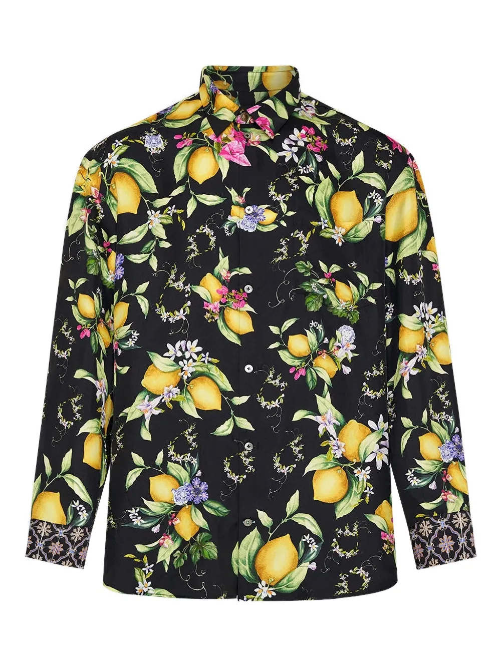 Camilla floral-print shirt | Blue | Image 1