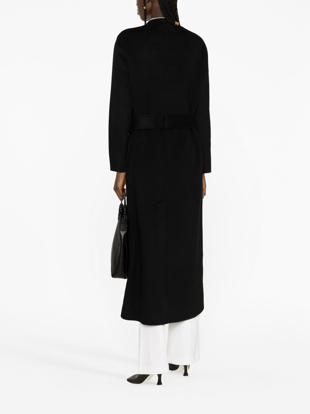 Calvin klein belted sales wool coat