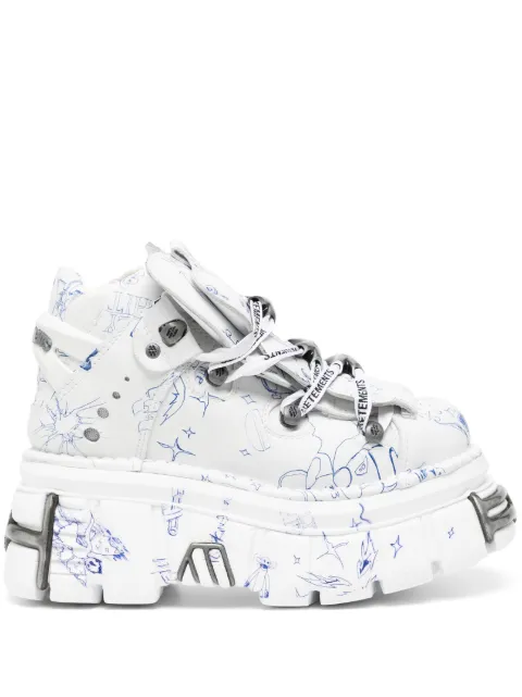 VETEMENTS X New Rock platform sneakers