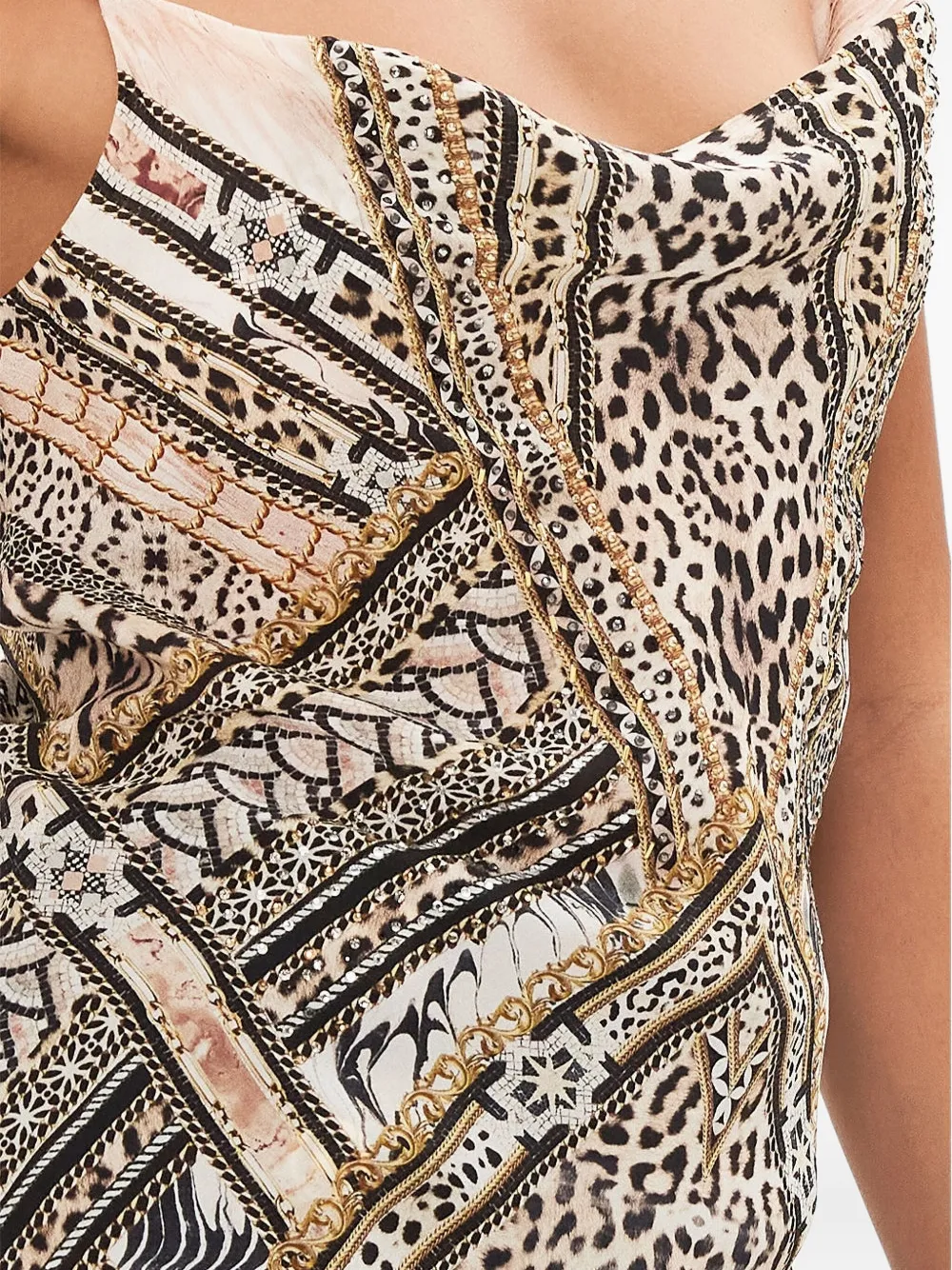 Camilla Mosaic Muse tanktop Beige