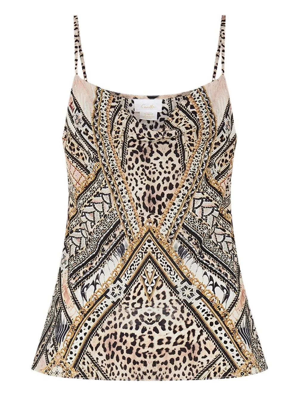 Camilla Mosaic Muse tanktop Beige
