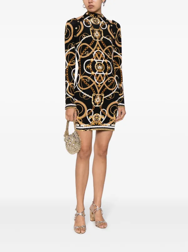 coast black and gold dress Coast Gold Leaf Jacquard Dress