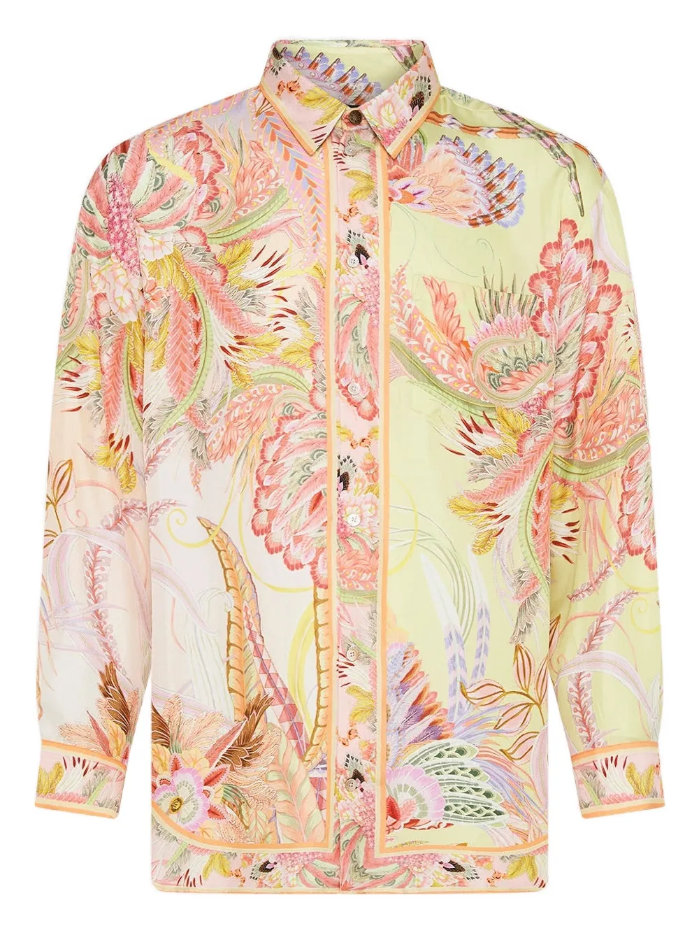 Camilla camisa oversize estampada | neutro | Image 1