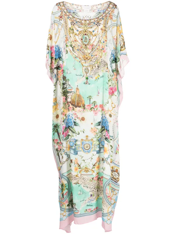 Camilla blue kaftan best sale