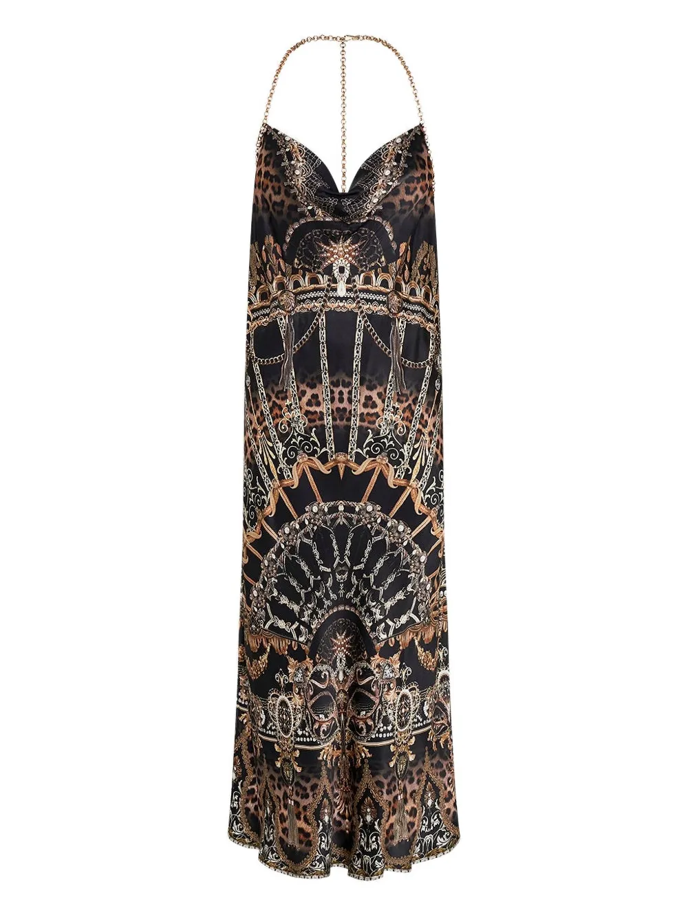 Camilla Masked Moonlight midi dress - ブラック Camilla Masked Moonlight midi dress - ブラック