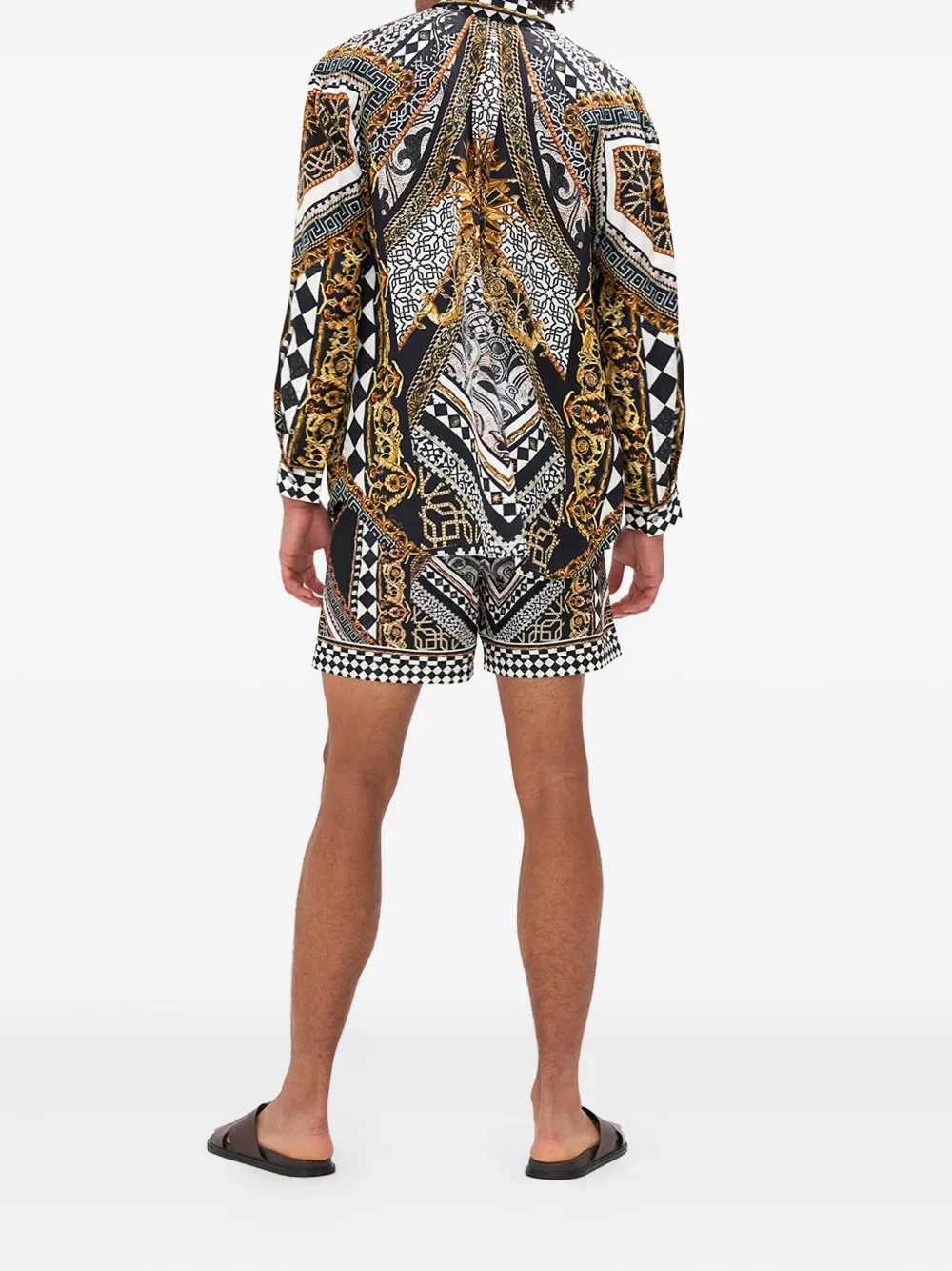 Camilla Look up Tesoro overhemd Zwart