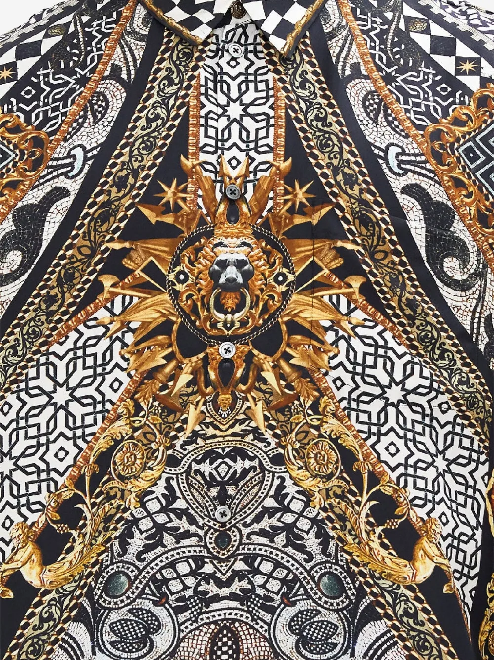 Camilla Look up Tesoro overhemd Zwart