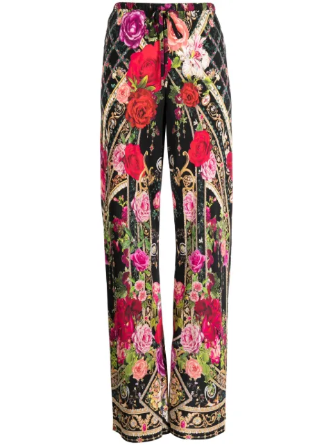 Camilla Reservation For Love silk trousers