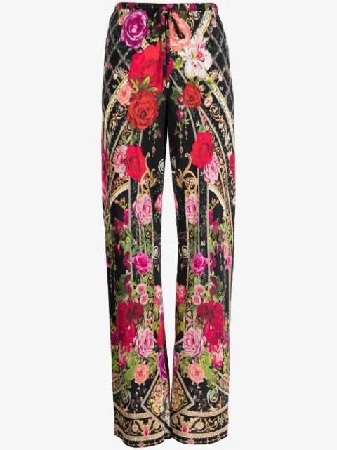 Camilla Reservation For Love silk trousers