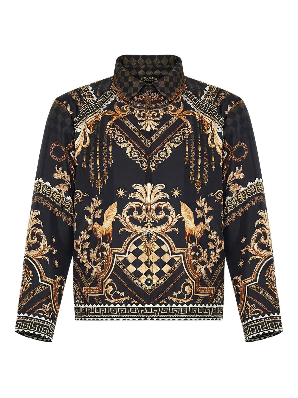 Camilla duomo dynasty crop jacket | Black | Image 1