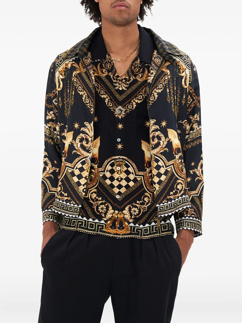 Camilla Duomo Dynasty cropped jack Zwart