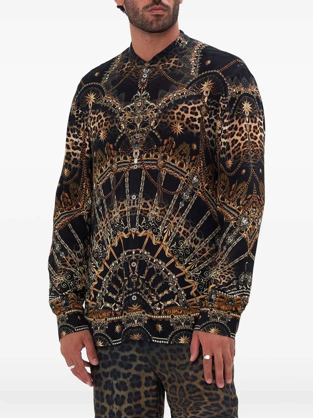 Camilla Masked Moonlight overhemd Zwart