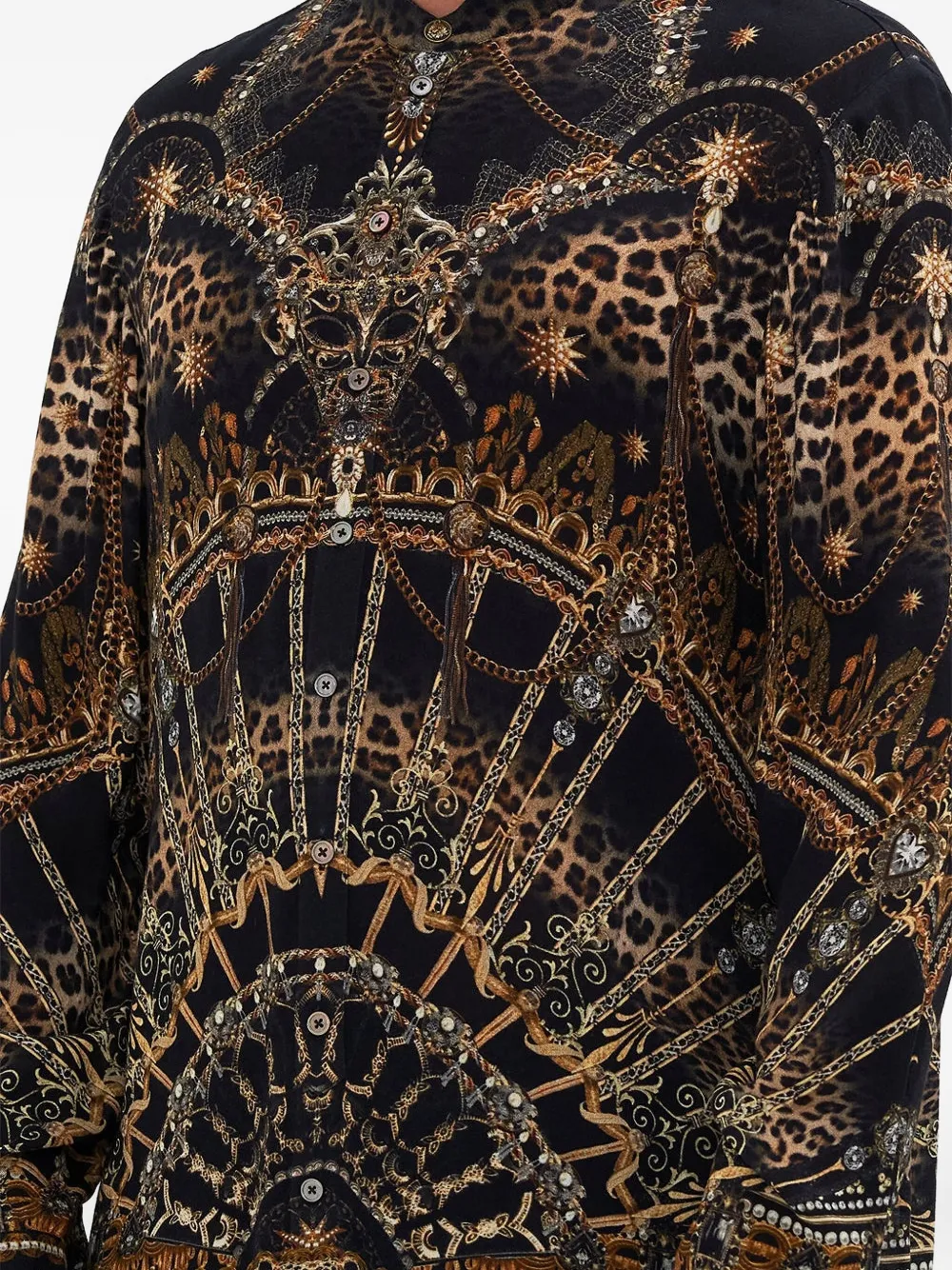 Camilla Masked Moonlight overhemd Zwart