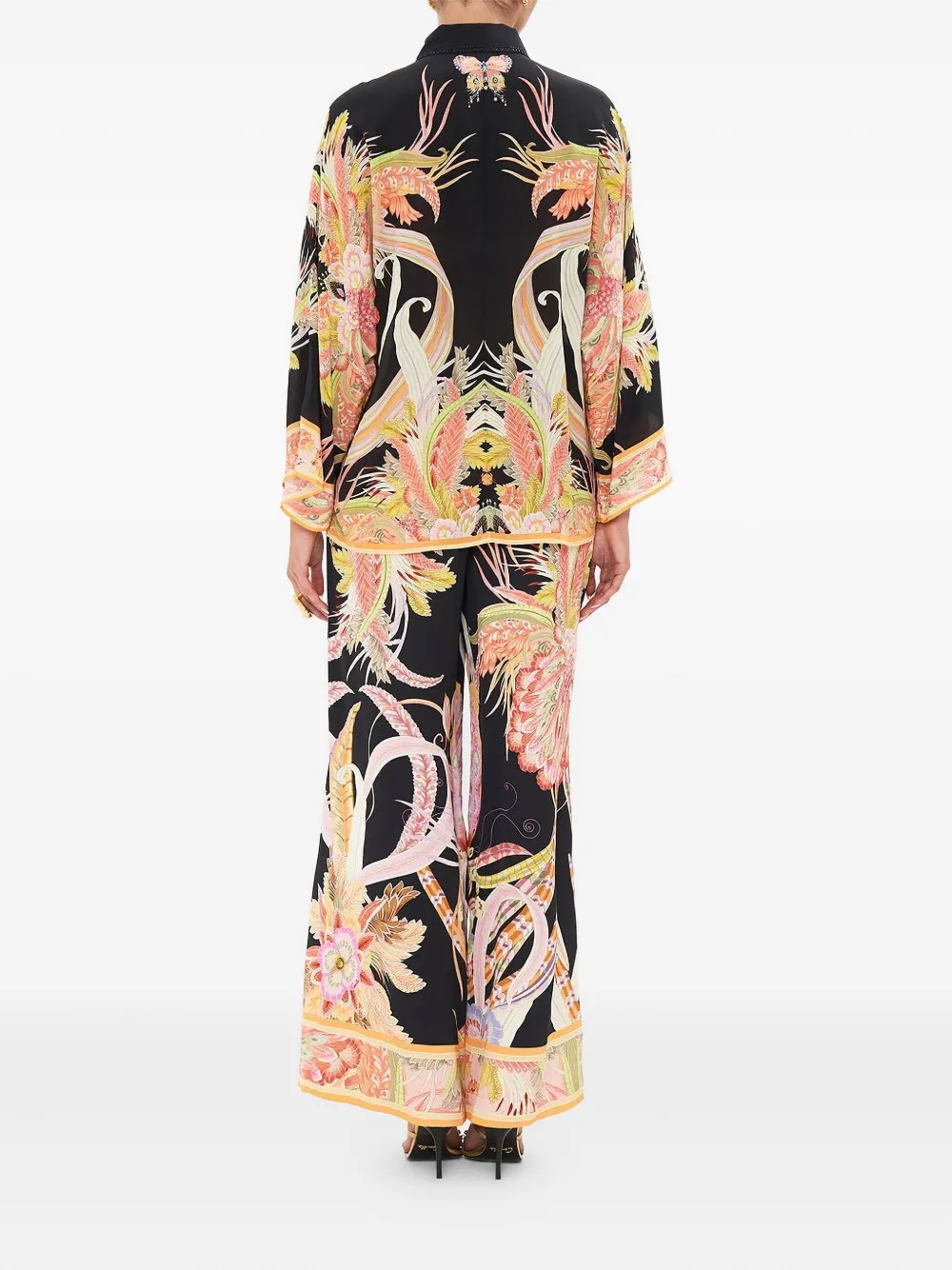 Camilla Lady of the Moon blouse Zwart