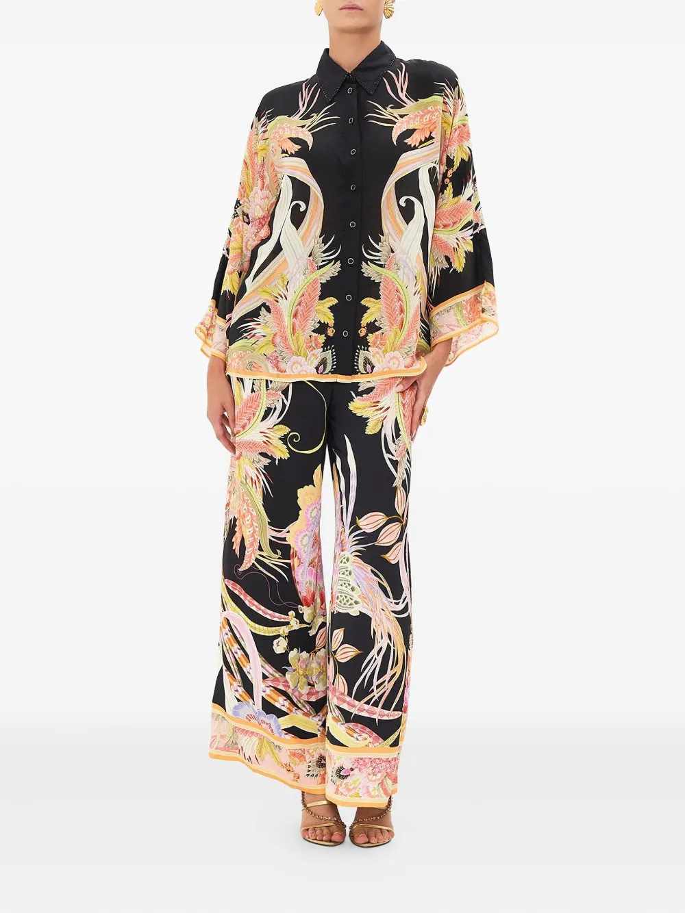 Camilla Lady of the Moon shirt - Zwart