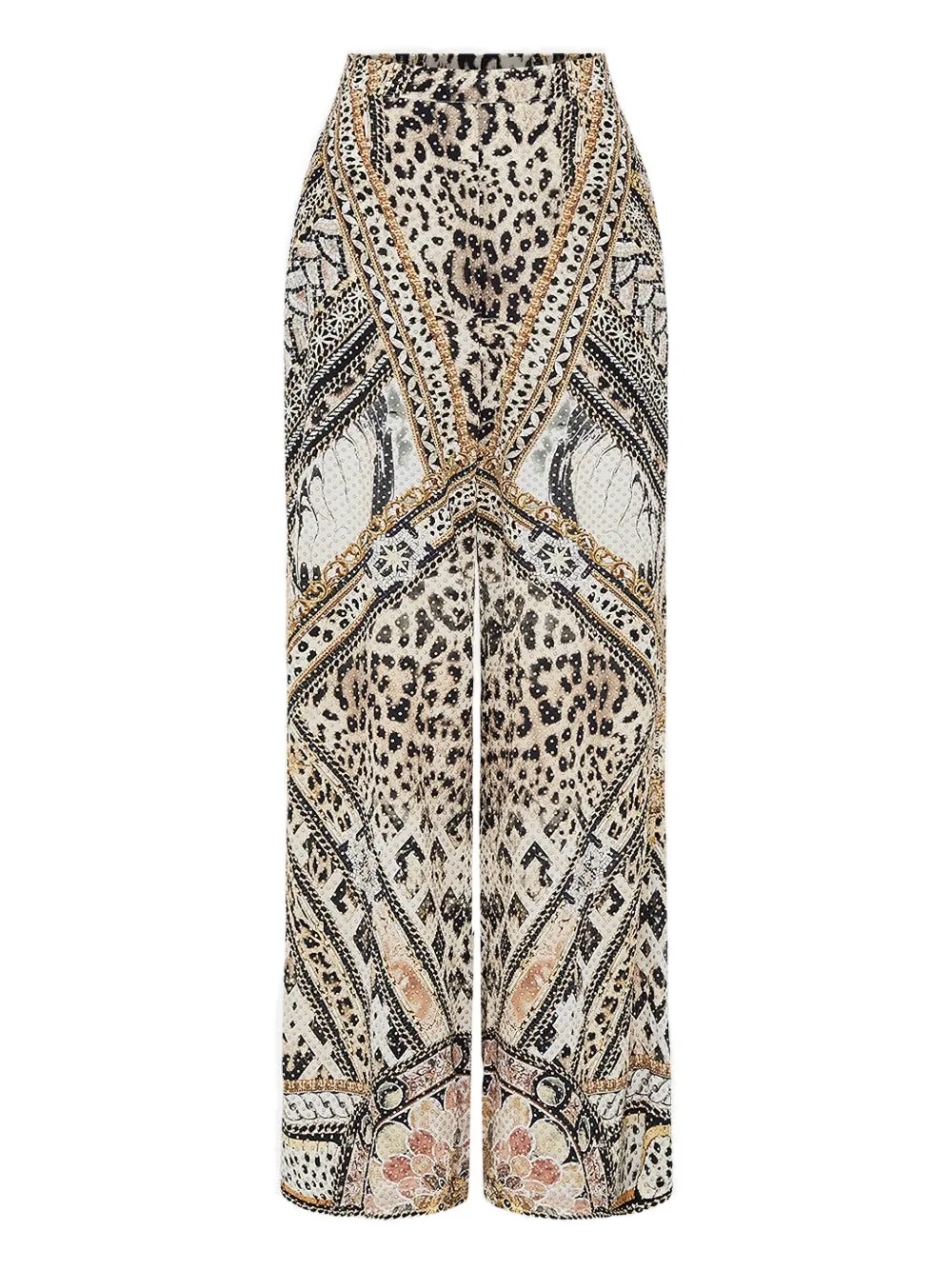 Camilla Mosaic Muse ワイドパンツ - ニュートラル