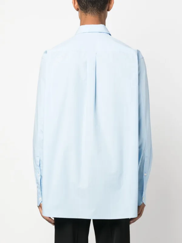 Valentino Garavani ロゴ シャツ | ブルー | FARFETCH JP